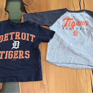 Boys / Unisex Detroit Tigers Shirts Size 3